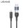 USAMS Kabel pleciony U31 USB-C/USB cu Lightning 30W PD Fast Charge czarny/negru SJ404USB01 (US-SJ404)