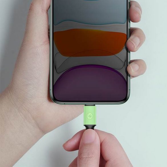 USAMS Kabel U52 USB-C 2A Încărcare rapidă 1m violet/violet SJ436USB04 (US-SJ436)