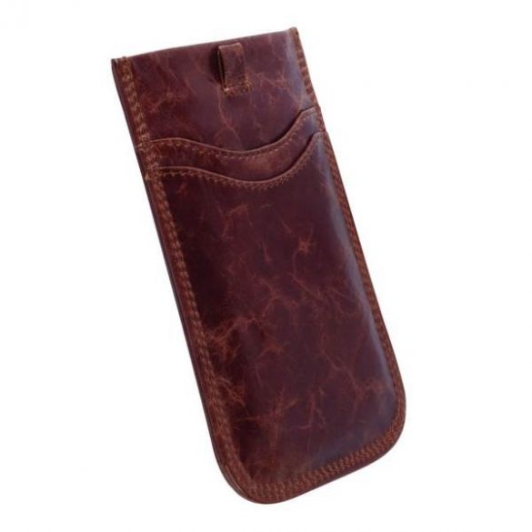 Etui Krusell Tumba Pouch 3XL brązowy (136/70/10mm) maro 95415 carcasă