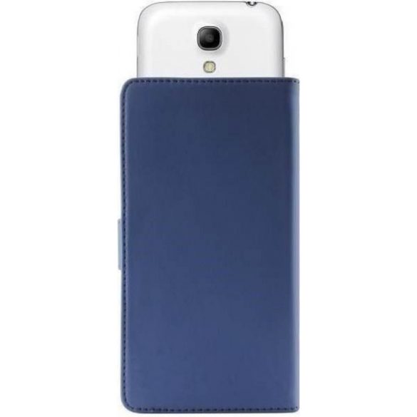 PURO Smart Wallet XL este un portofel uniwersalne niebieskie/blue 5.1" z uchwytem foto oraz kieszeniami na karty i pieniądze UNIWALLET3BLUEXL carcasa