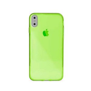 Husa Puro Nude 0.3 iPhone X fluo zielony/fluo green X/Xs IPCX03NUDEGRN