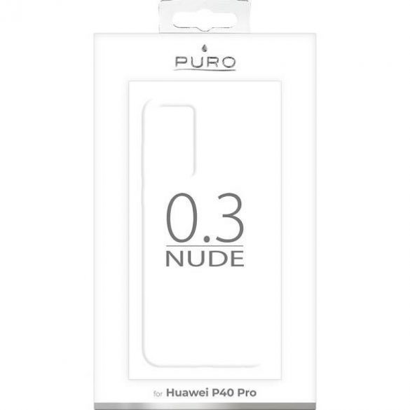 Husa transparenta Puro Nude 0.3 Huawei P40 Pro HWP40P03NUDETR