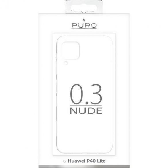 Husa transparenta Puro Nude 0.3 Huawei P40 Lite HWP40L03NUDETR