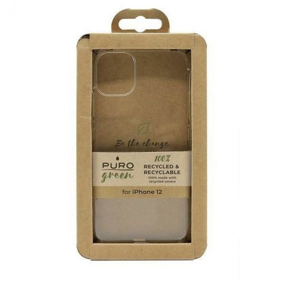 Carcasa transparenta Puro GreenRecycled ECO iPhone 12 mini 5,4" IPC1254ECO2TR