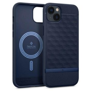 Spigen Caseology Parallax MAG iPhone 14 Plus / 15 Plus 6,7" Magsafe Granatowy/Midnight Blue ACS04928