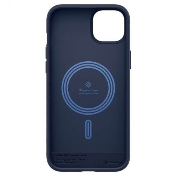 Spigen Caseology Parallax MAG iPhone 14 Plus / 15 Plus 6,7" Magsafe Granatowy/Midnight Blue ACS04928