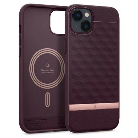 Spigen Caseology Parallax MAG iPhone 14 Plus / 15 Plus 6,7" Magsafe Burgundowy/Burgundy ACS04929