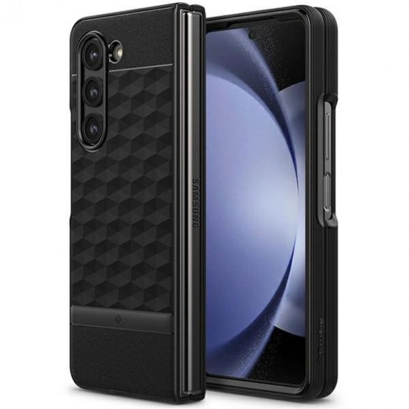 Spigen Caseology Parallax Sam Galaxy Z Fold5 Czarny/Matte Black ACS06225