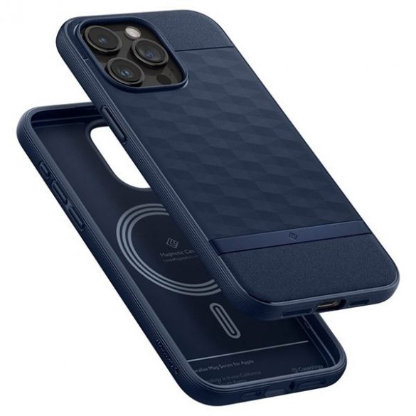 Spigen Caseology Parallax MAG iPhone 15 Pro Max 6.7 Magsafe Granatowy/Midnight Blue ACS06615"