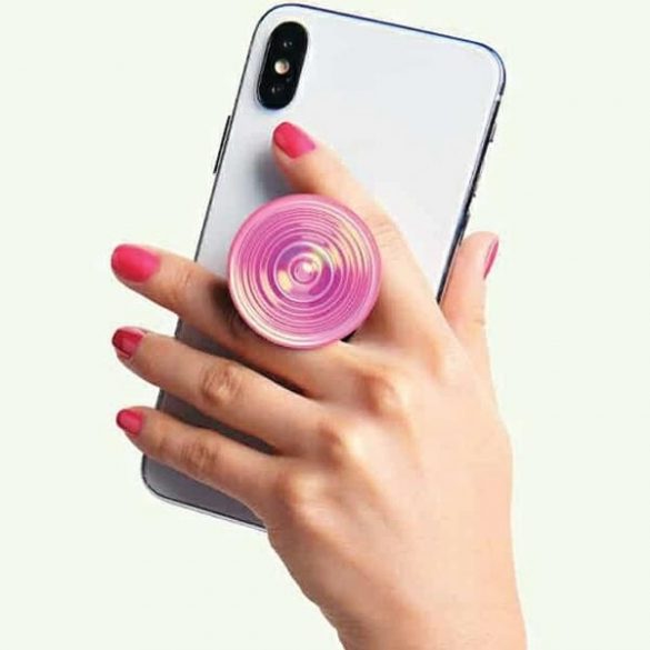 Popsockets Ripple Opalescent roz 804972 suport și suport pentru telefon - premium