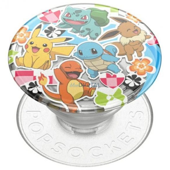 Popsockets Pokemon Multi Transparent suport