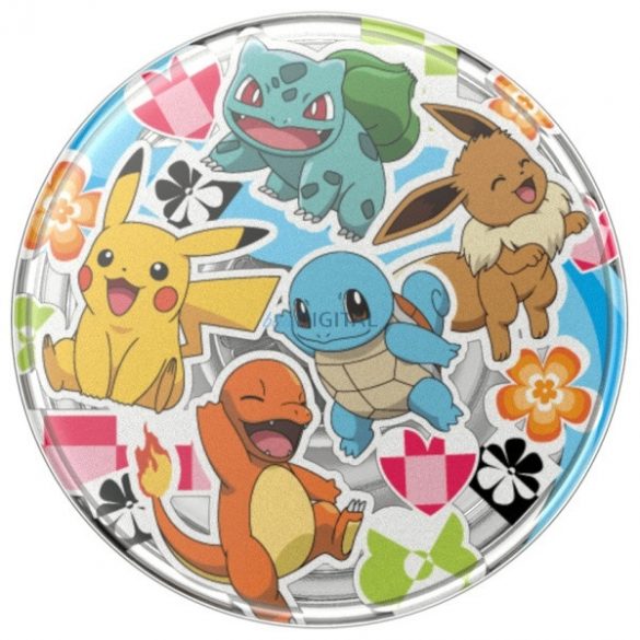 Popsockets Pokemon Multi Transparent suport