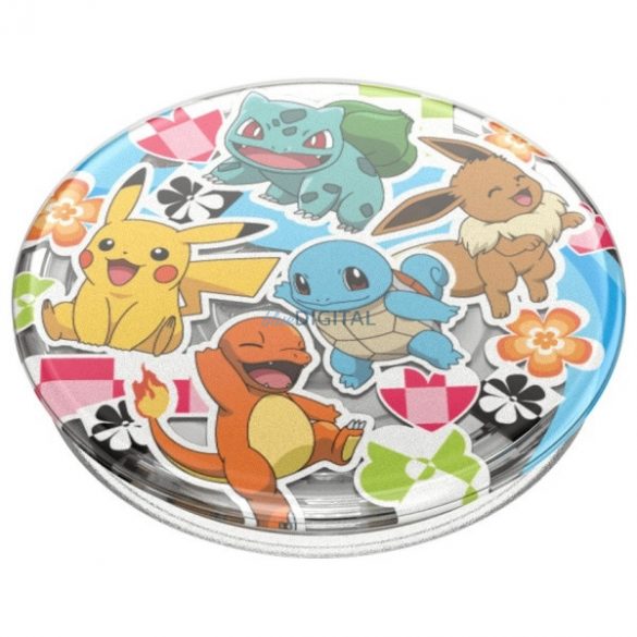 Popsockets Pokemon Multi Transparent suport