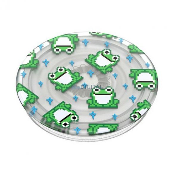 Popsockets PlantCore Grip 8 Bit Frogs 806485 uchwyt i podstawka do telefon