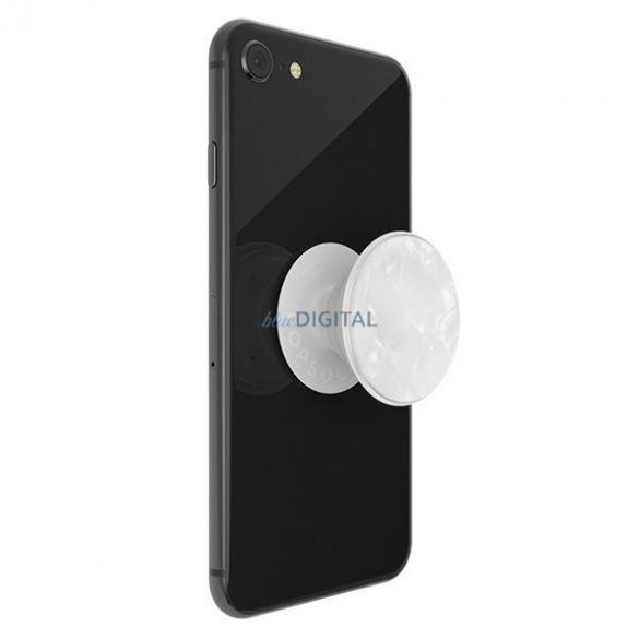 Popsockets 2 Acetat Pearl White 801128 uchwyt i podstawka do telefonu - premium