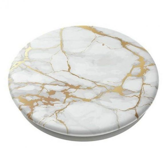 Popsockets 2 Gold Lutz Marble 801632 suport pentru telefon și leagăn - standard