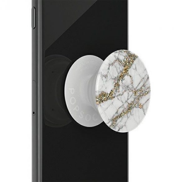 Popsockets 2 Gold Sparkle Marble 801634 suport pentru telefon și leagăn - standard