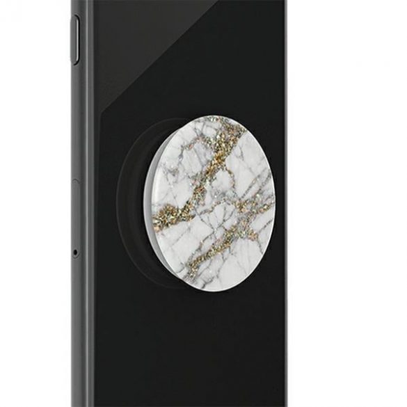 Popsockets 2 Gold Sparkle Marble 801634 suport pentru telefon și leagăn - standard