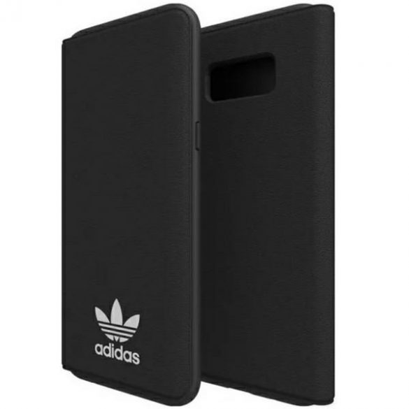 Husă Adidas OR Booklet BASIC Sam S8+ G955 czarny/negru 28207