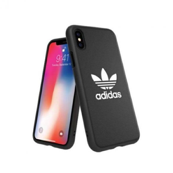 Adidas OR Moulded Husă Basic iPhone X/XS negru-alb/negru-alb 31584