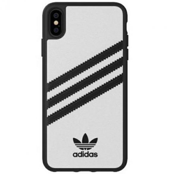 Husă Adidas OR Mulata PU iPhone Xs Max biał/alb 32809