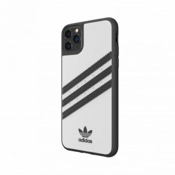 Husa mulata Adidas PU iPhone 11 Pro Max biało-czarny/alb-negru 36292