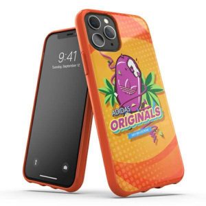 Husă mulată Adidas BODEGA pentru iPhone 11 Pro portocaliu/pomarańczowy 36340