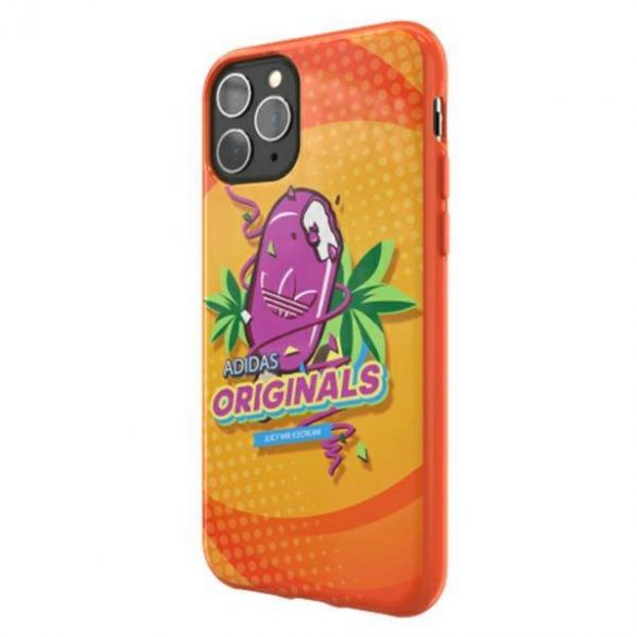 Husă mulată Adidas BODEGA pentru iPhone 11 Pro portocaliu/pomarańczowy 36340