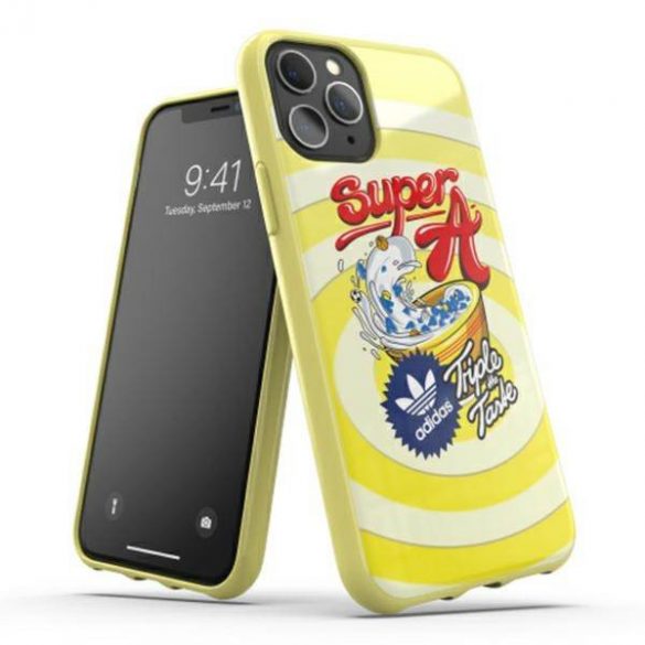 Husă Adidas Molded Case BODEGA iPhone 11 Pro galben/zółty 36343 husă