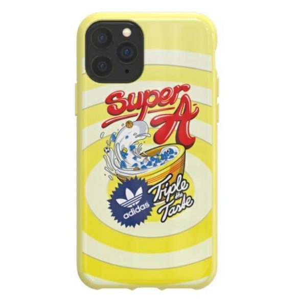 Husă Adidas Molded Case BODEGA iPhone 11 Pro galben/zółty 36343 husă