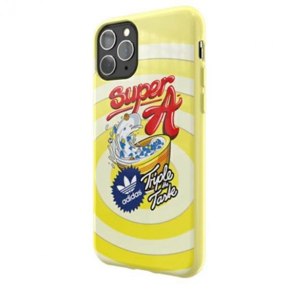 Husă Adidas Molded Case BODEGA iPhone 11 Pro galben/zółty 36343 husă