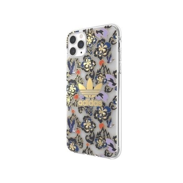 Husă Adidas OR Clear CNY AOP iPhone 11 Pro Max złoty/aurie 37773 husă