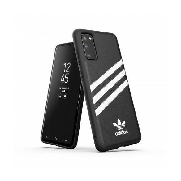 Adidas OR Moudled husă PU Samsung G980 S20 negru alb / negru alb 38619 husă