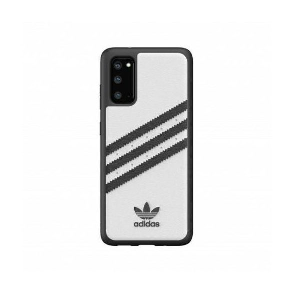 Husă Adidas OR Mudled PU Samsung G980 S20 biało-czarny/alb-negru 38622