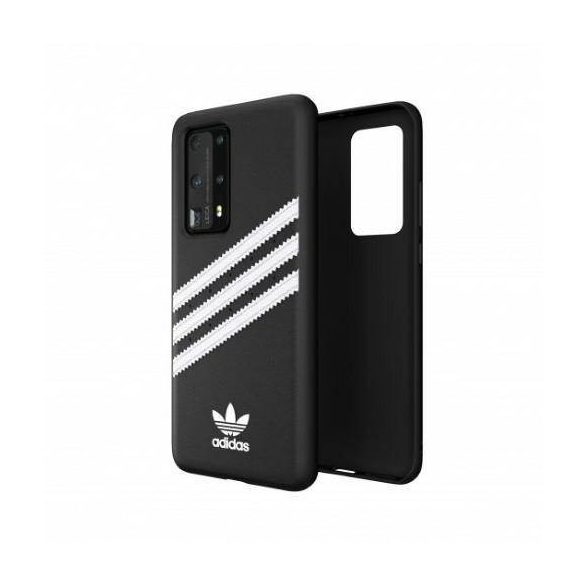 Husă 39062 Adidas OR Molded PU SS20 Huawei P40 bia/negru-alb