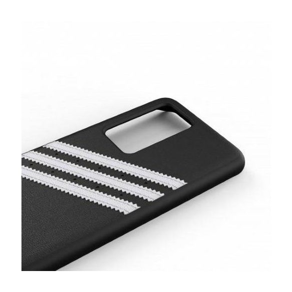 Husă 39062 Adidas OR Molded PU SS20 Huawei P40 bia/negru-alb