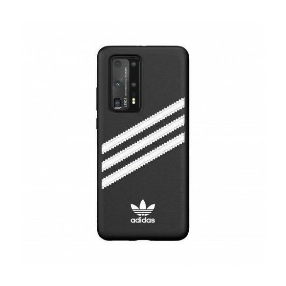 Husă 39062 Adidas OR Molded PU SS20 Huawei P40 bia/negru-alb