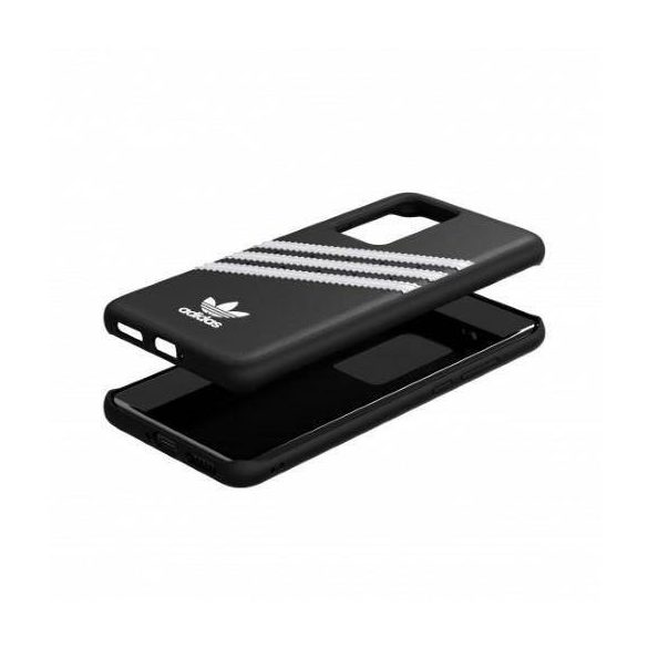 Husă 39062 Adidas OR Molded PU SS20 Huawei P40 bia/negru-alb