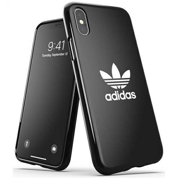 Husă Adidas OR Snap Trefoil iPhone X/XS negru/negru 40525