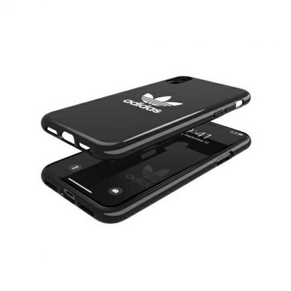 Husă Adidas OR Snap Trefoil iPhone X/XS negru/negru 40525