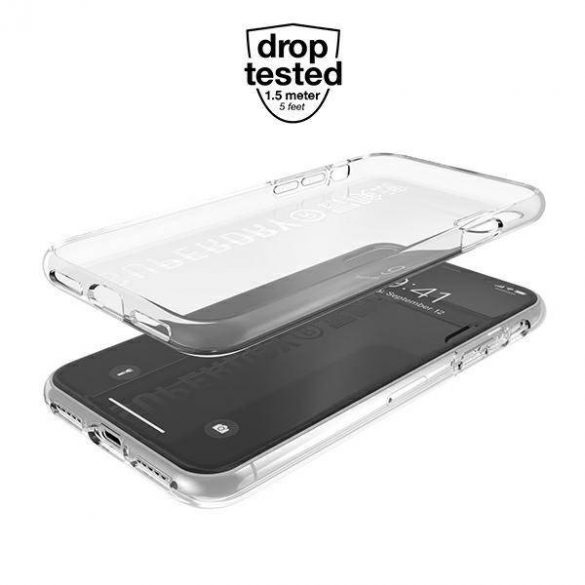 Husă transparentă SuperDry Snap iPhone X/Xs, biał/albă 41576