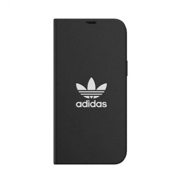 Husă Adidas OR Booklet BASIC iPhone 12 Pro Max 6,7" biały/negru alb 42228