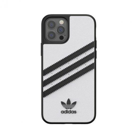 Adidas OR Moulded PU FW20 iPhone 12 Pro negru alb/negru alb 42238 husă