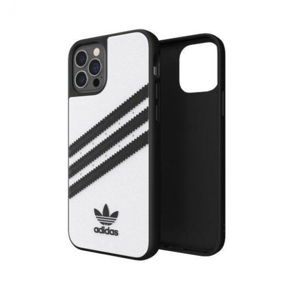 Adidas OR Moulded PU FW20 iPhone 12 Pro negru alb/negru alb 42238 husă