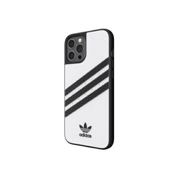 Husă Adidas OR Mulata PU iPhone 12 Pro Max biało-czarny/alb-negru 42239