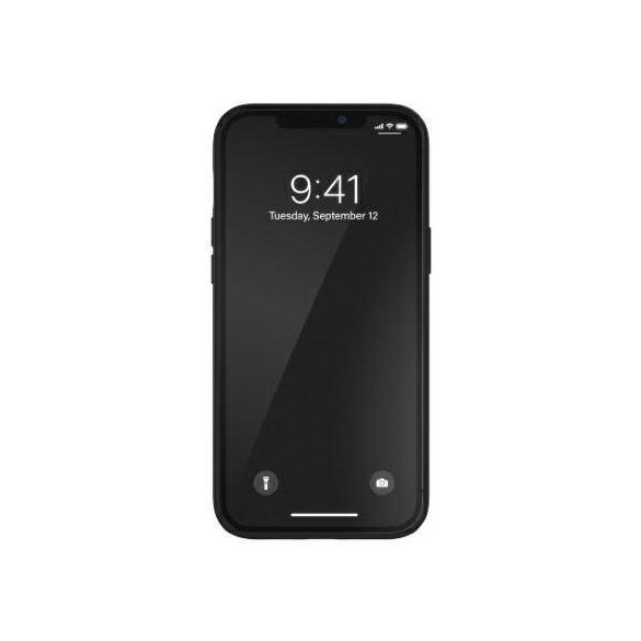 Husă Adidas OR Mulata PU iPhone 12 Pro Max biało-czarny/alb-negru 42239