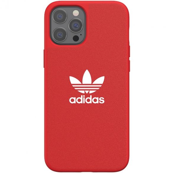 Adidas Moulded husă Canvas iPhone 12 Pro Max roșu / roșu 42270