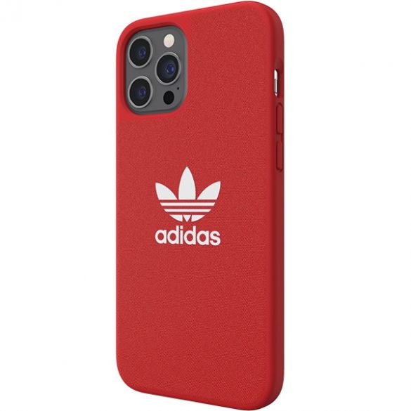 Adidas Moulded husă Canvas iPhone 12 Pro Max roșu / roșu 42270