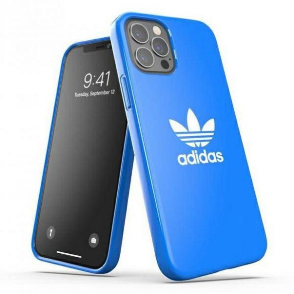 Adidas OR SnapHusă Trefoil iPhone 12/12 Pro bluebird/bluebird 42289 husă