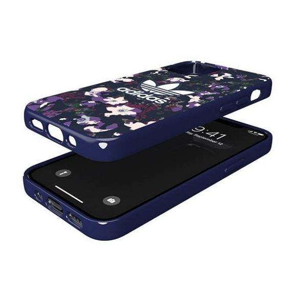 Adidas OR SnapCase Graphic iPhone 12 Min și 5.4" liliu/liliac 42375